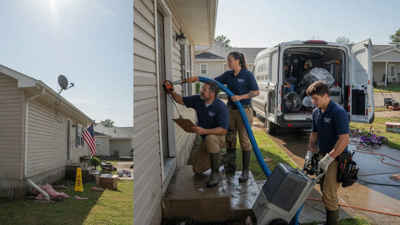 Ceiling Water Damage Restoration in Heathsville, VA near me